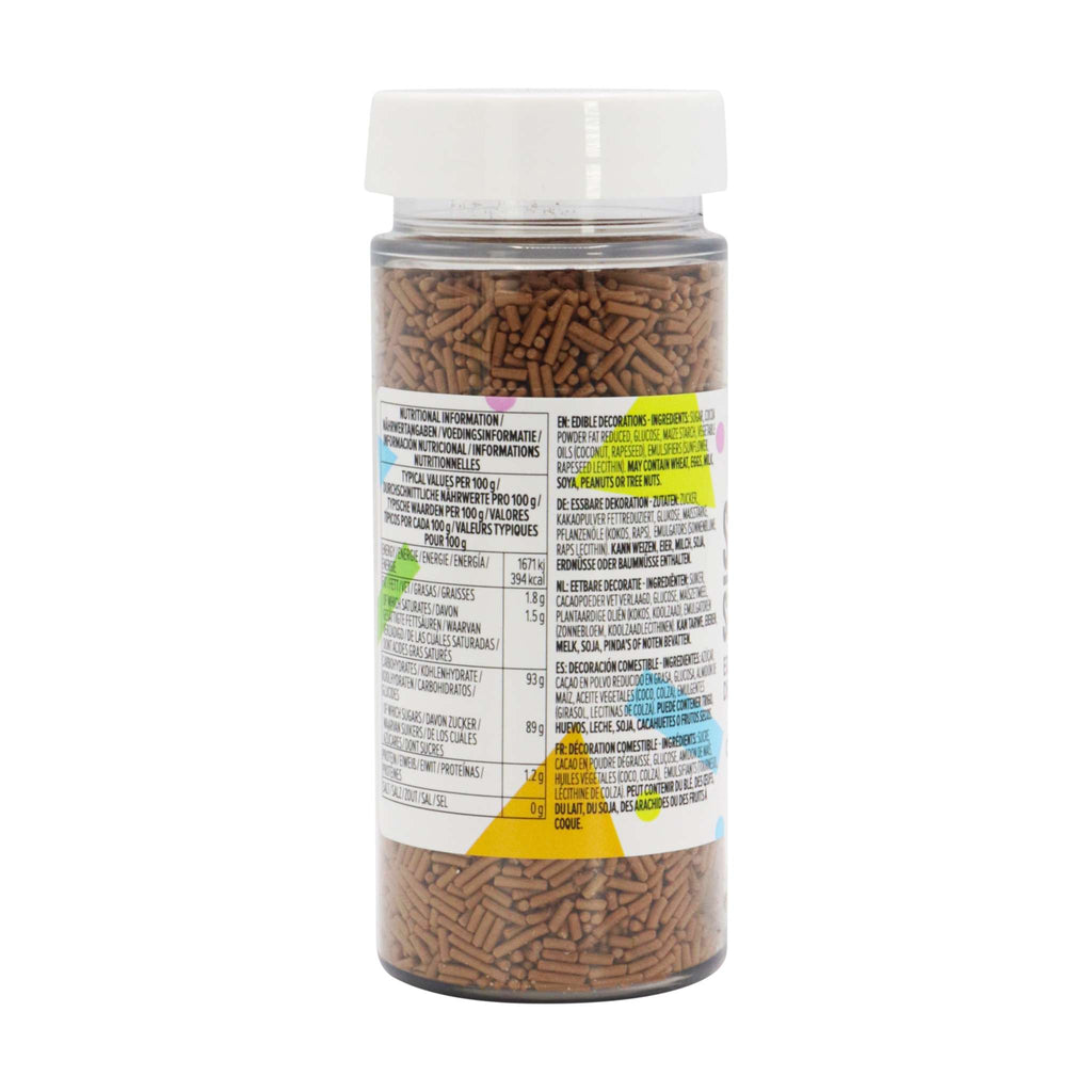 Chocolate Sugar Strands Sprinkles (80g / 2.82oz)