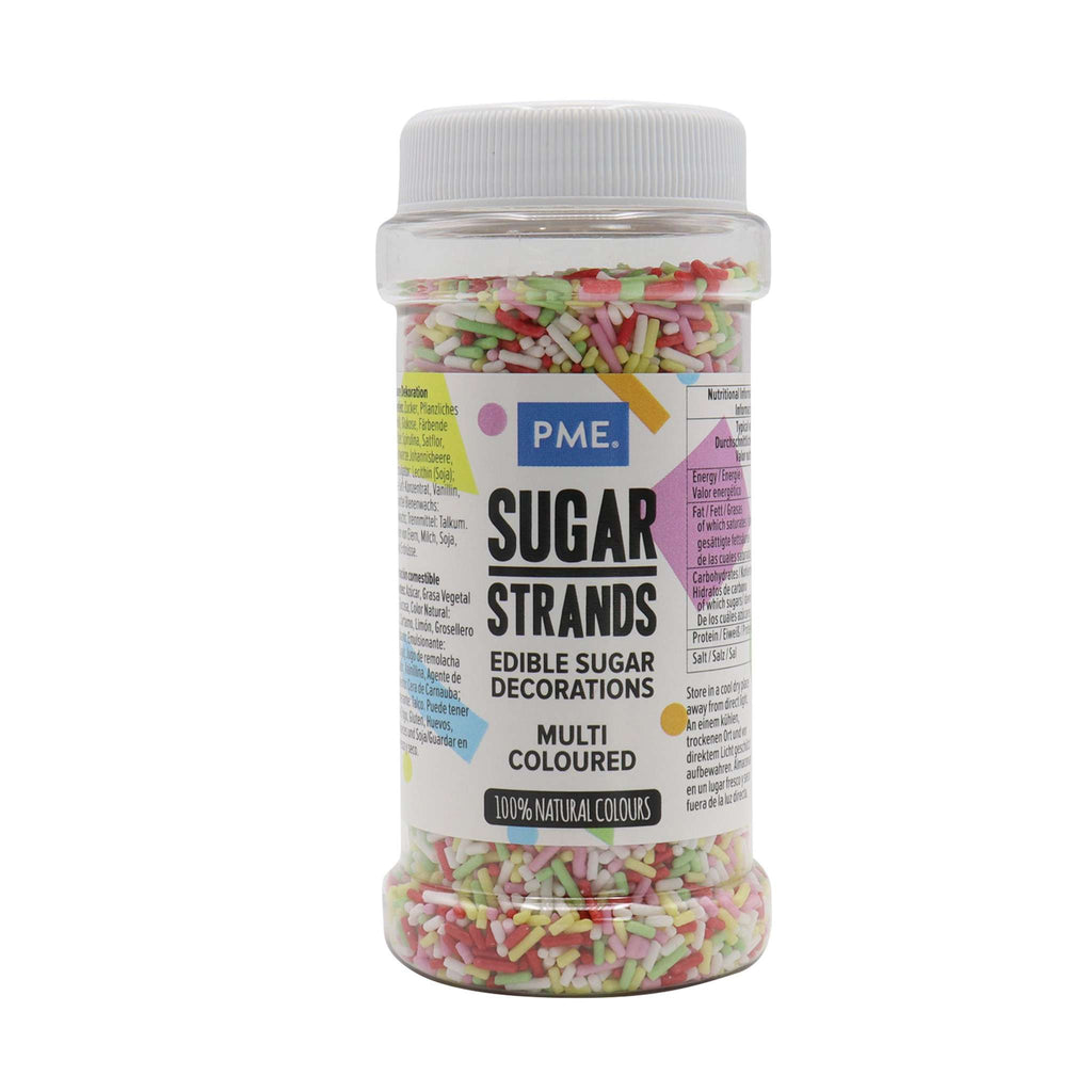 Multi-Farbige Zuckerstreusel (80g / 2.82oz)