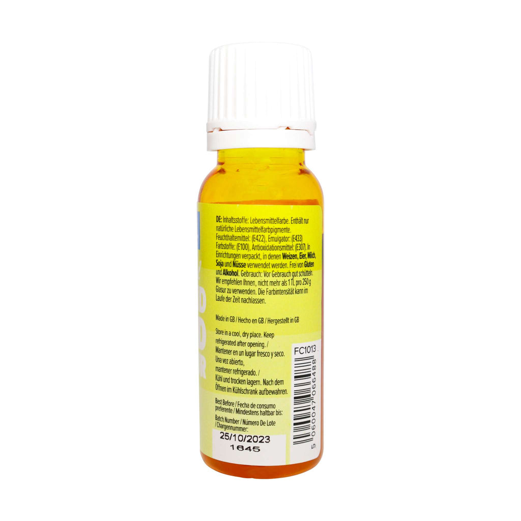 Yellow Natural Liquid Food Colour (25ml)
