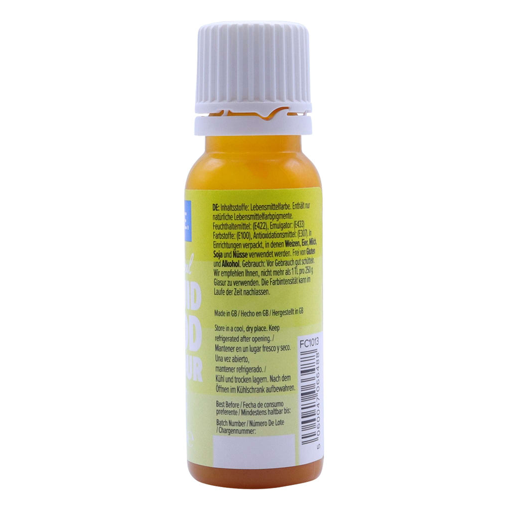 Yellow Natural Liquid Food Colour (25ml)