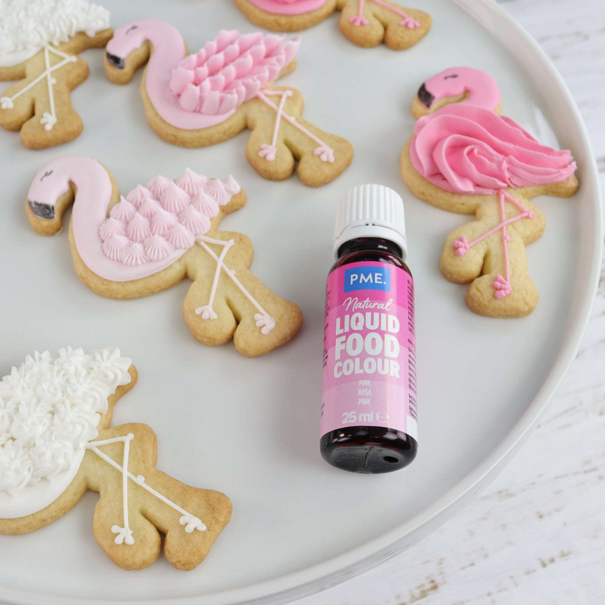 Pink Natural Liquid Food Colour (25ml)