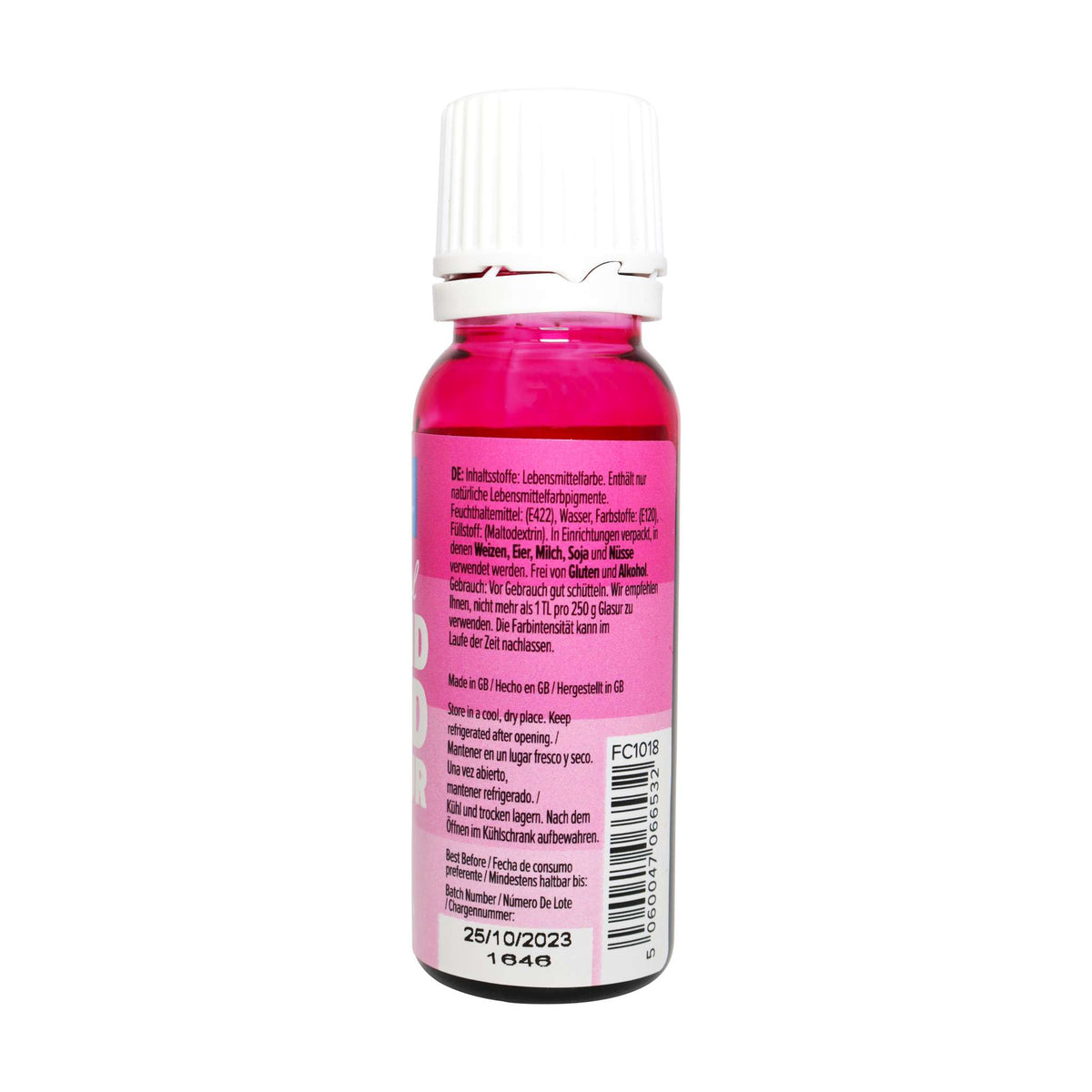 Pink Natural Liquid Food Colour (25ml)
