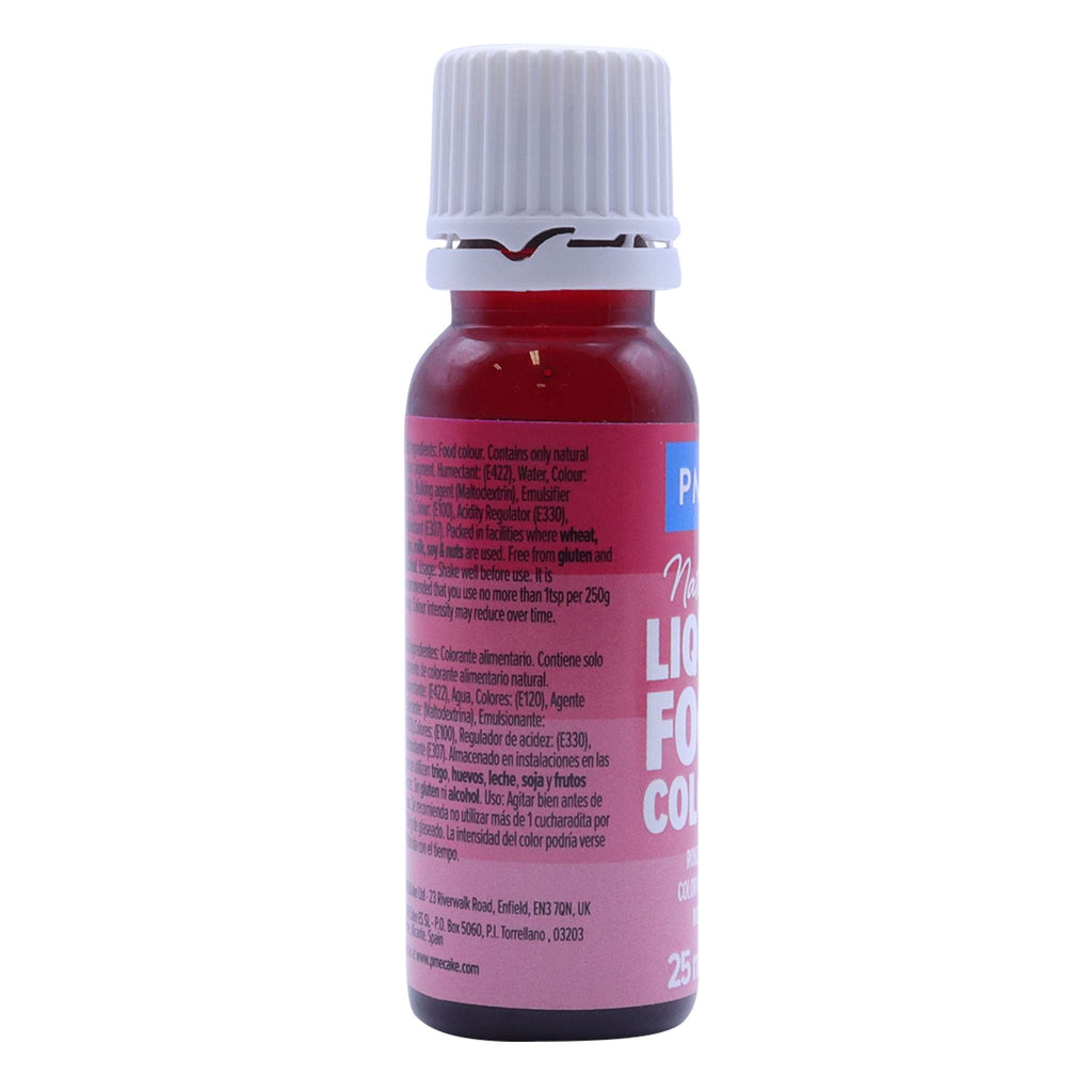 Rose Pink Natural Liquid Food Colour (25ml)