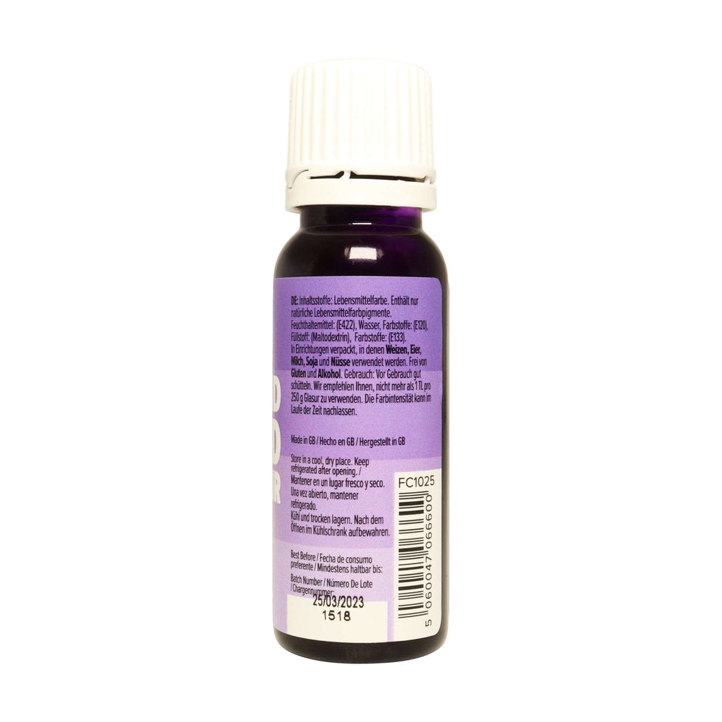 Violet Liquid Food Colour (25ml)
