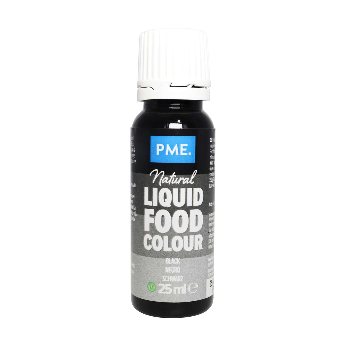 Black Natural Liquid Food Colour (25ml)
