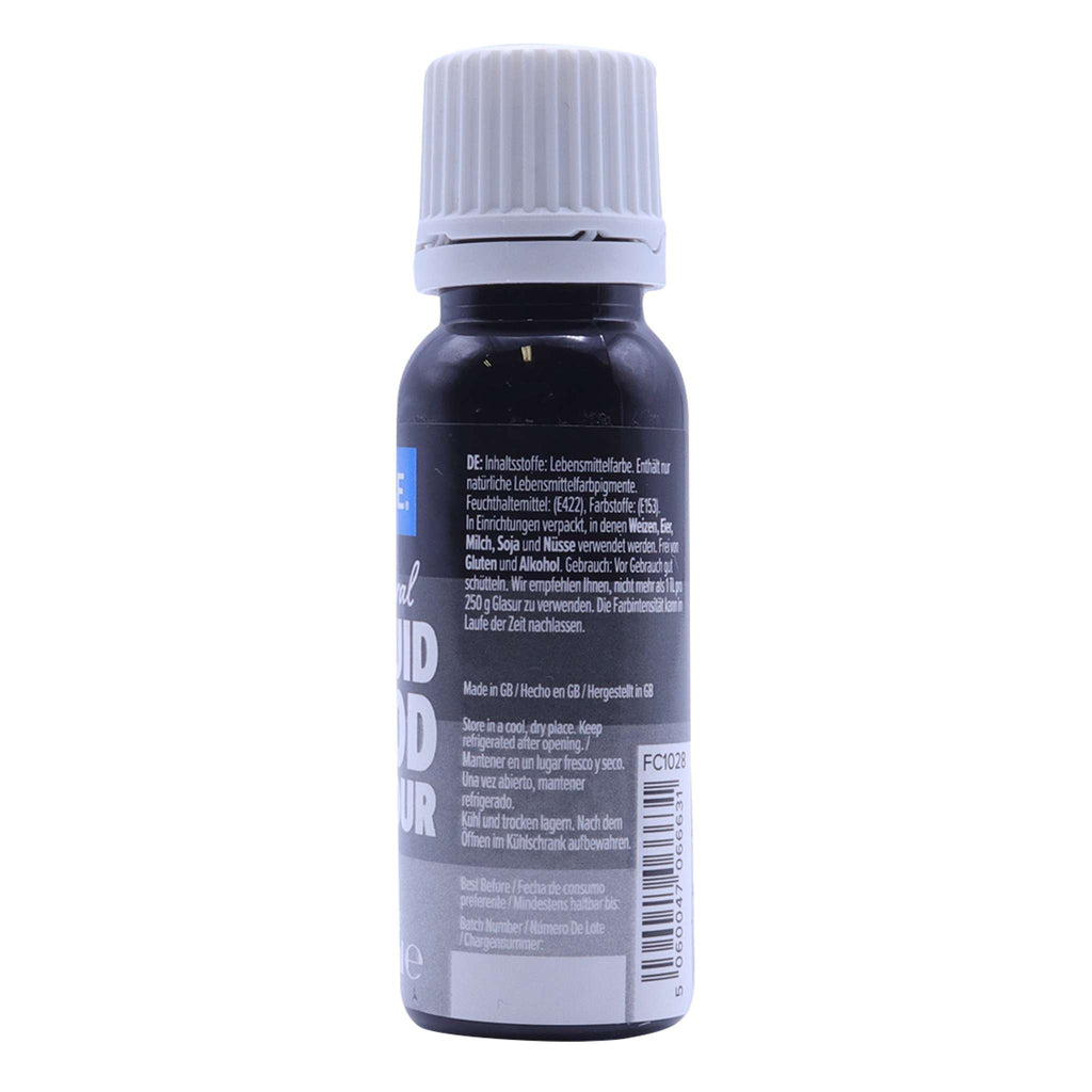Black Natural Liquid Food Colour (25ml)