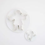 Father Christmas Fondant Cutters Set Of 2
