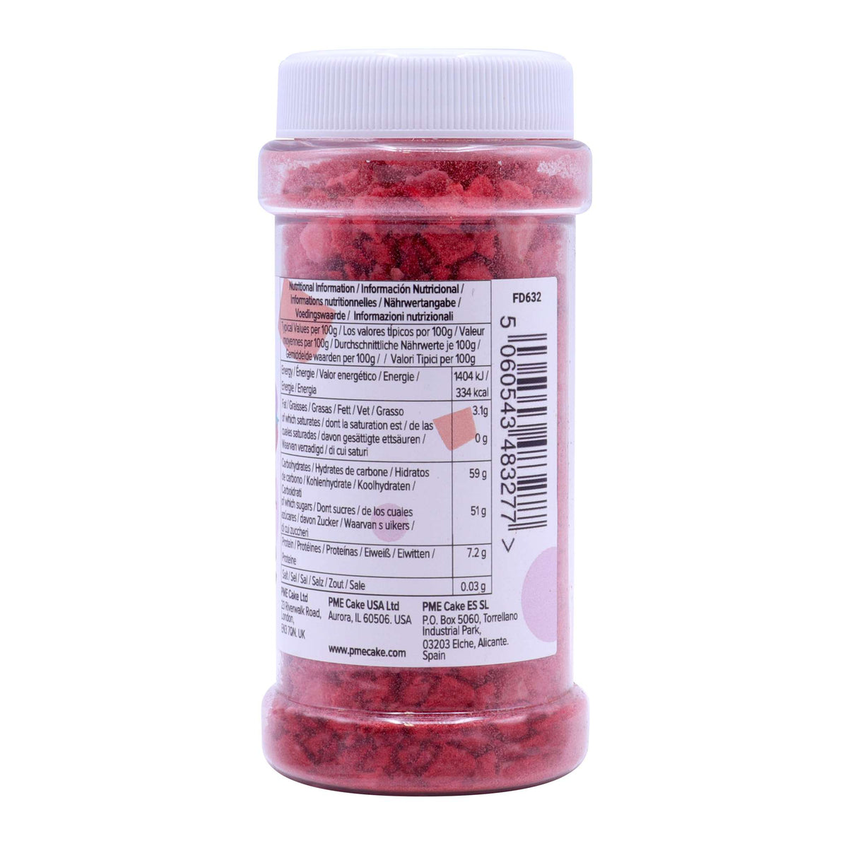 Freeze Dried Strawberry Pieces (10g / 0.35oz)