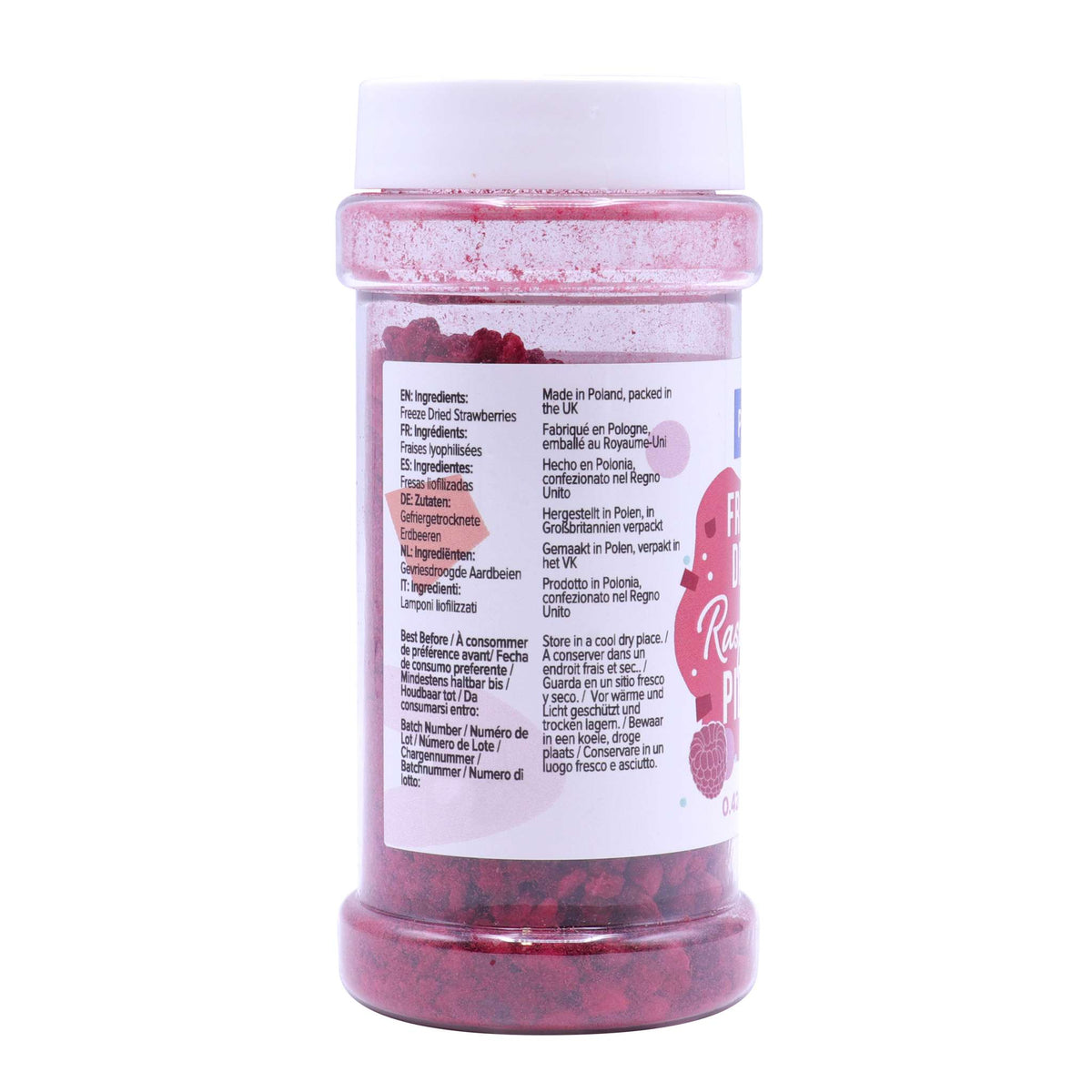 Gefriergetrocknete Himbeeren 12g