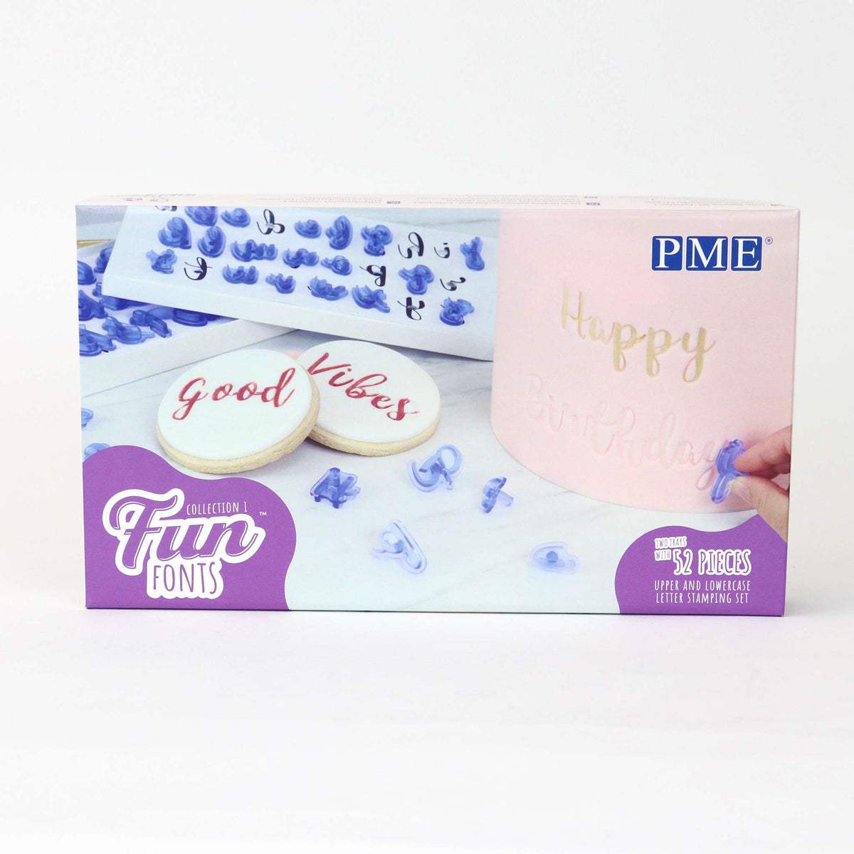 Collection 1 Fun Fonts Letter Stamping Set
