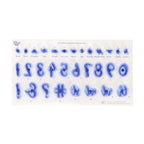 Collection 1 Fun Fonts Numerals & Special Characters Stamping Set