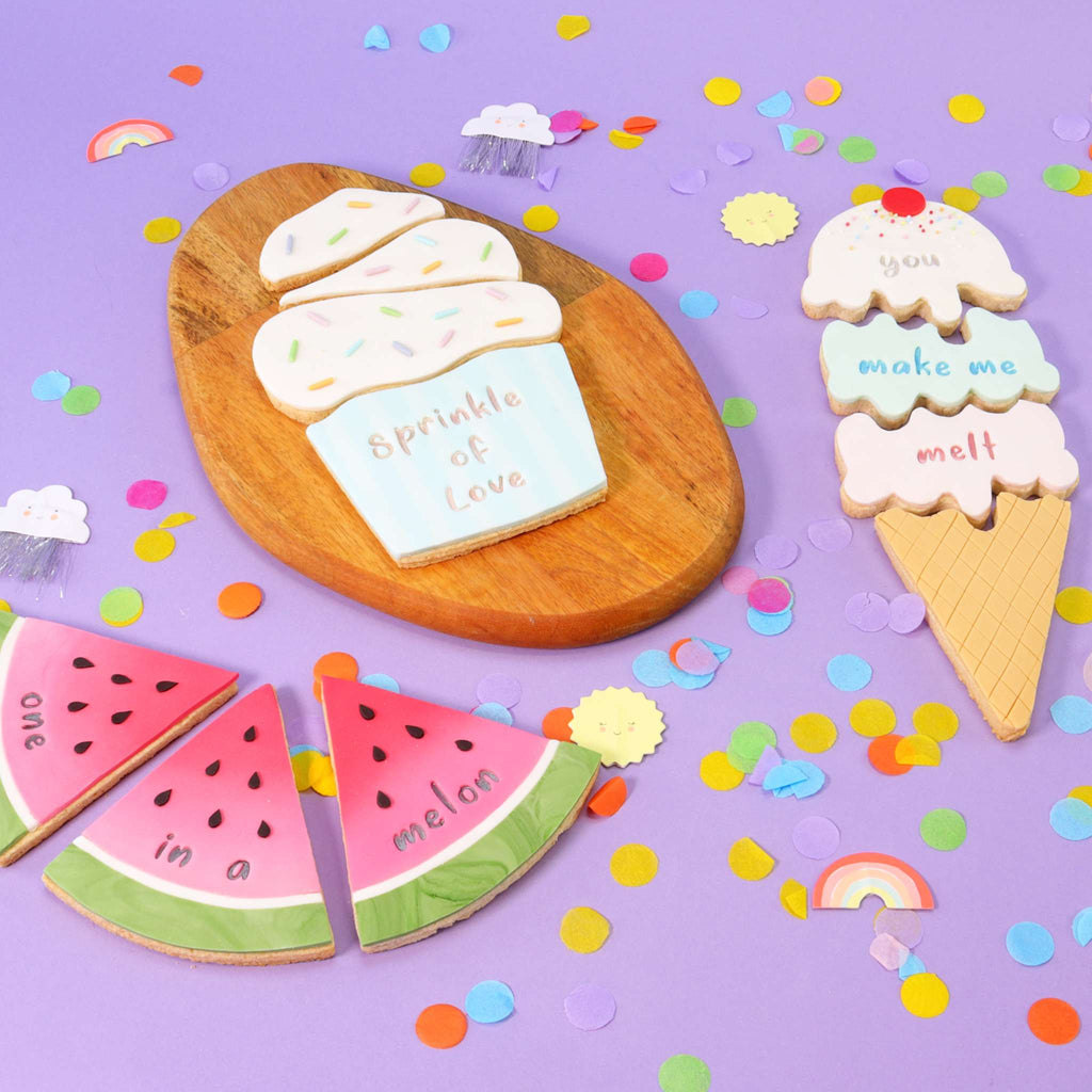 Polices amusantes - Collection 3 de Cupcakes et Cookies