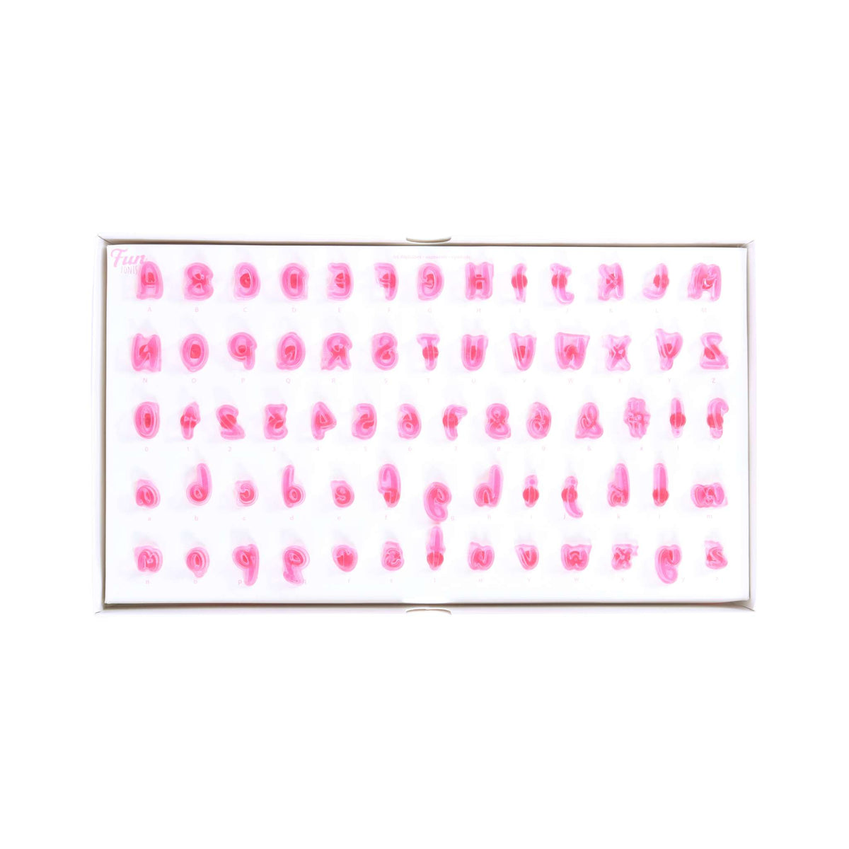 Collection 3 Fun Fonts Cupcake And Cookie Stamping Set