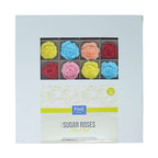 Sugar Roses Assorted Colours, 40mm, Pack of 36