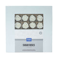 40mm Rosas de Azúcar para Decoración de Pasteles, Set de 36 (Blanco)