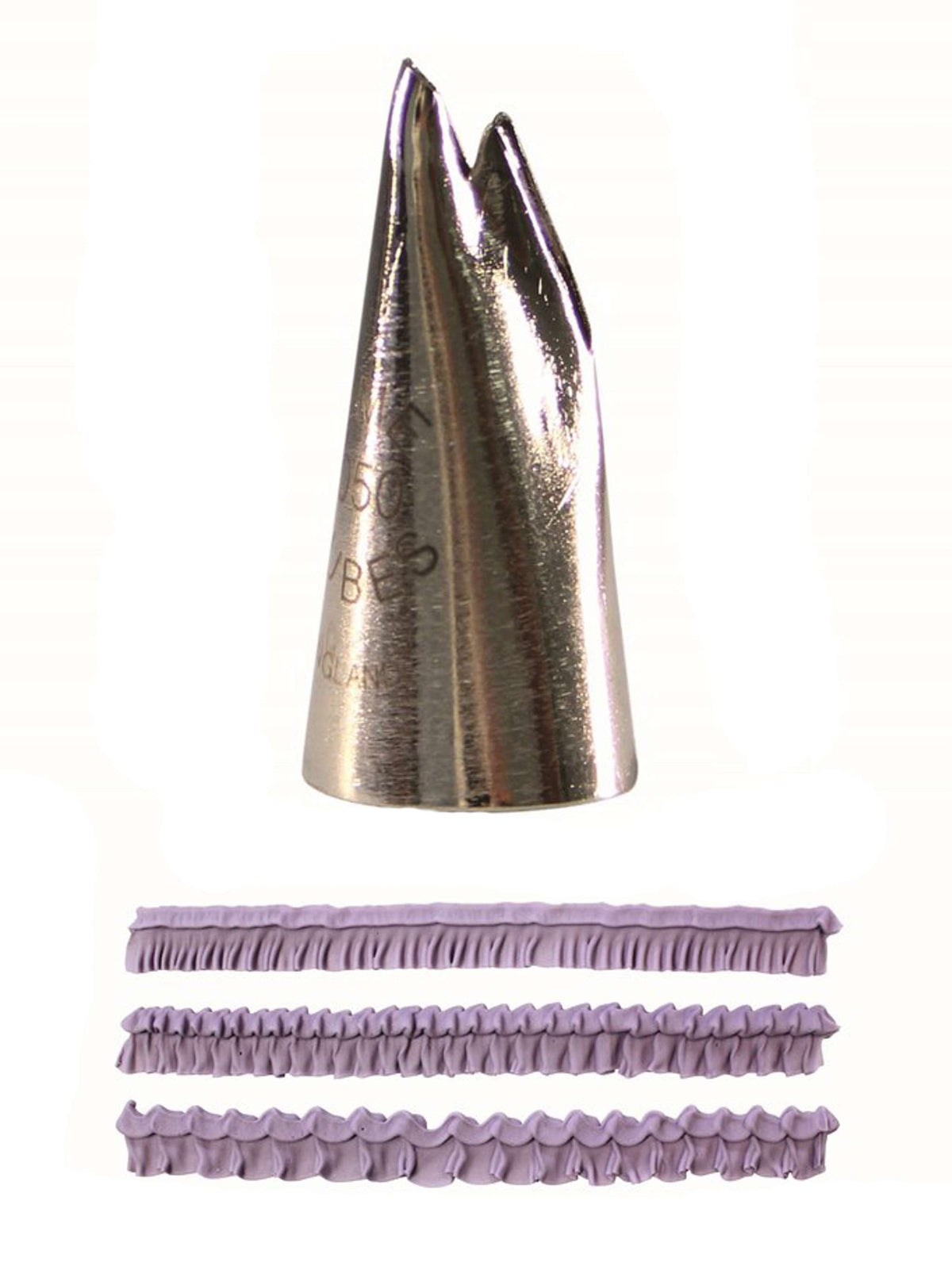 PME Frill Tube #050 - Small Shallow Frill Design