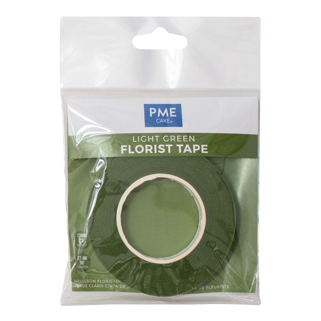 Cinta Autoadhesiva para Flores Verde Claro