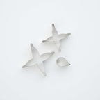 Fuchsia Fondant Cutters Set Of 3