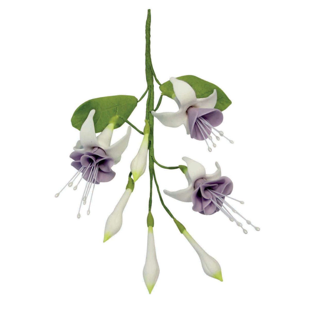 Emporte-pièces en acier inoxydable - Ensemble de 3 Pétales de Fleur Fuchsia