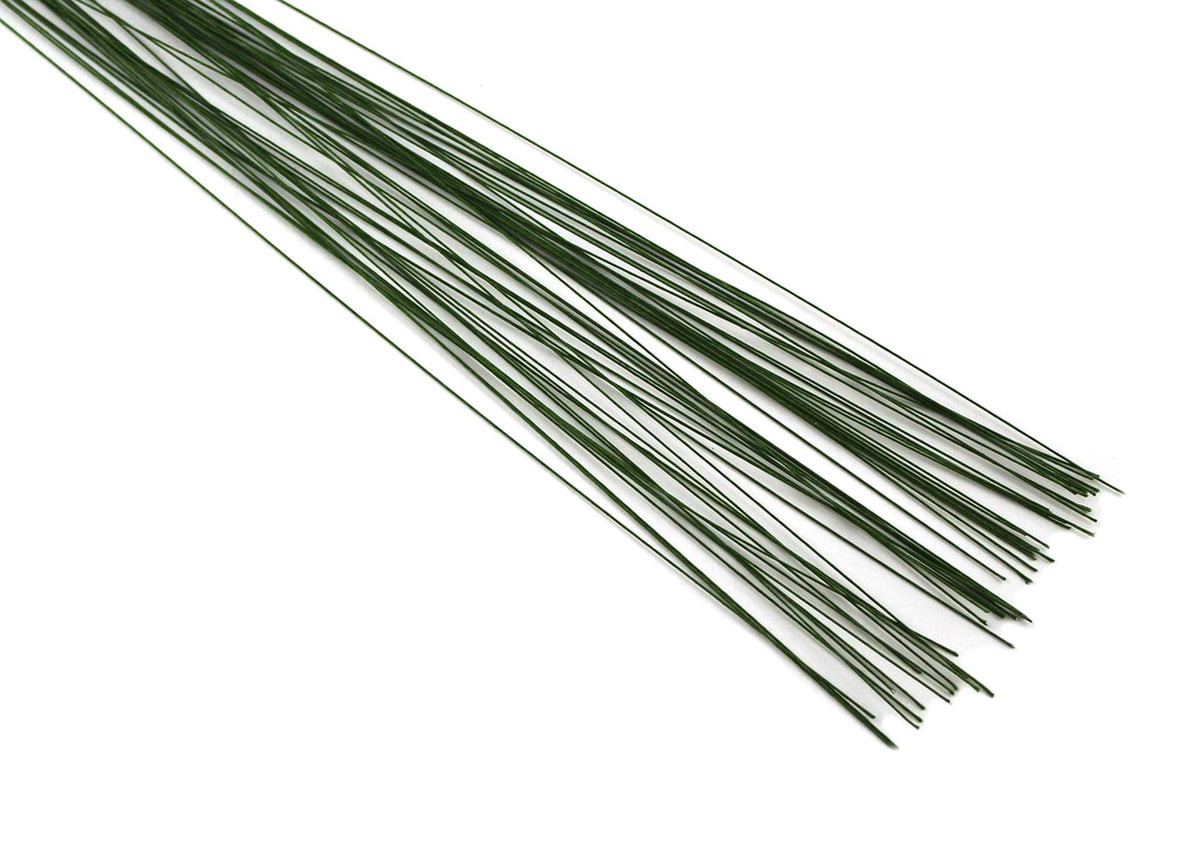 Green Floral Wires (28 Gauge / 0.3mm)
