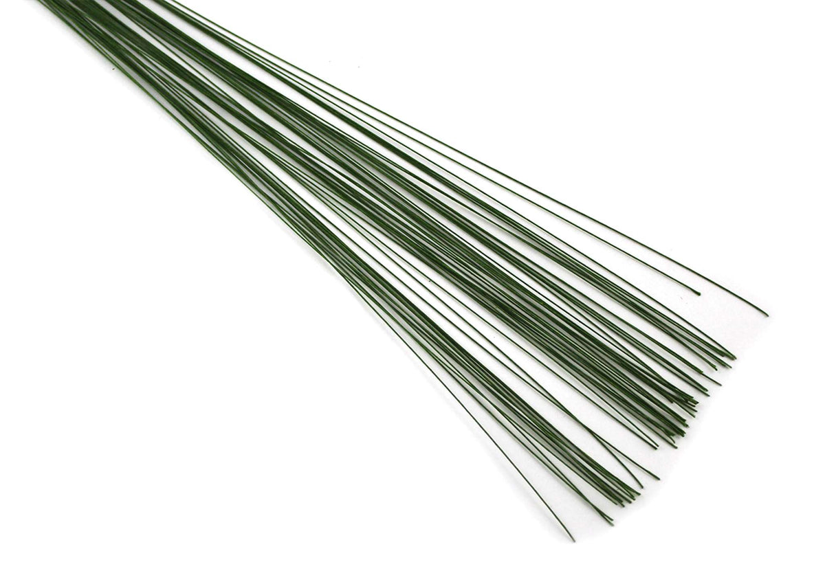 Green Floral Wires (30 Gauge / 0.25mm)