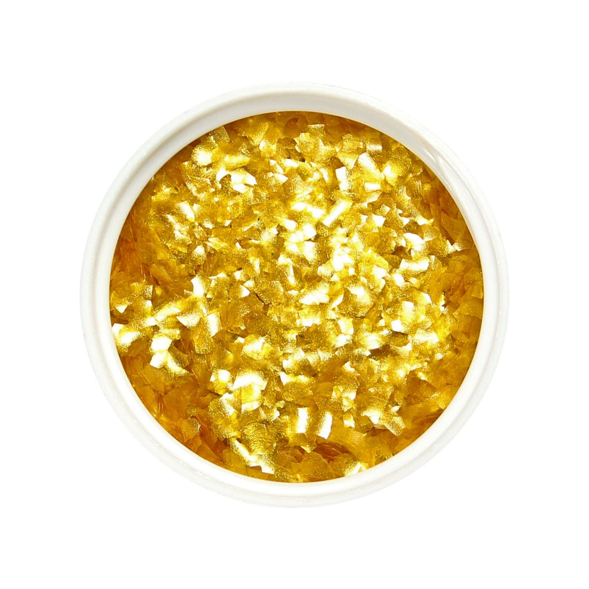Gold Edible Glitter Flakes (7.1g / 1/4oz)