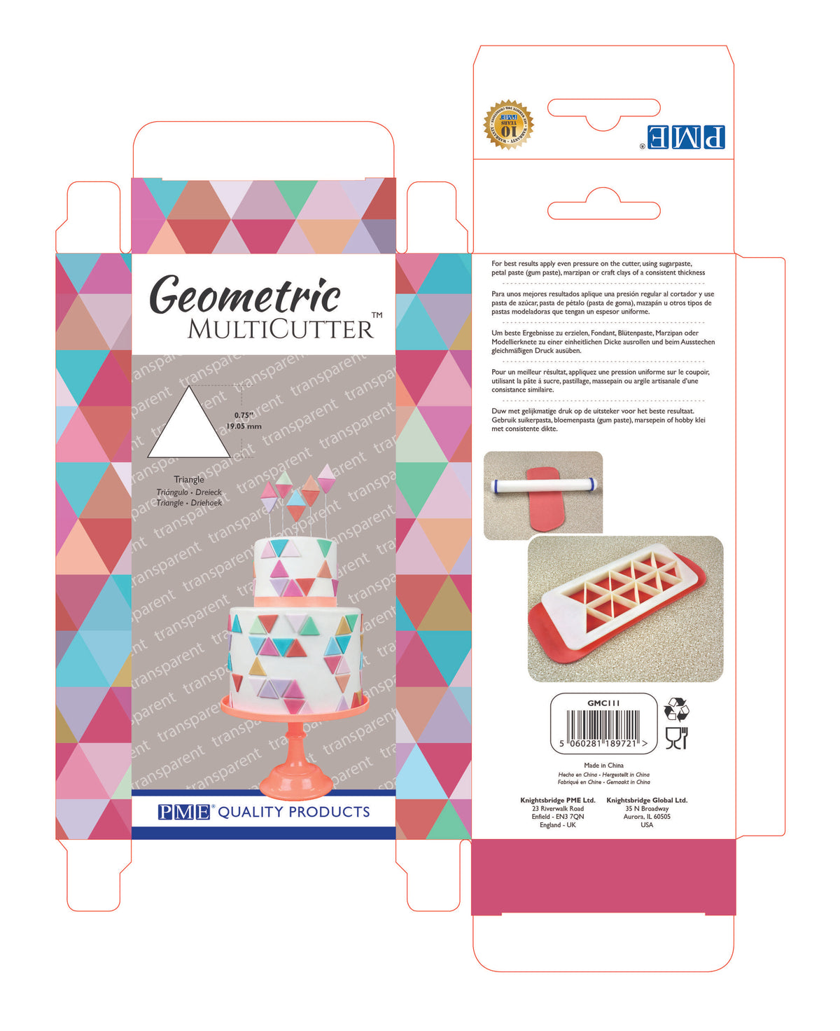Small Triangle Geometric Multicutter