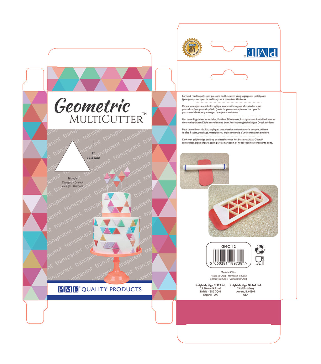 Medium Triangle Geometric Multicutter