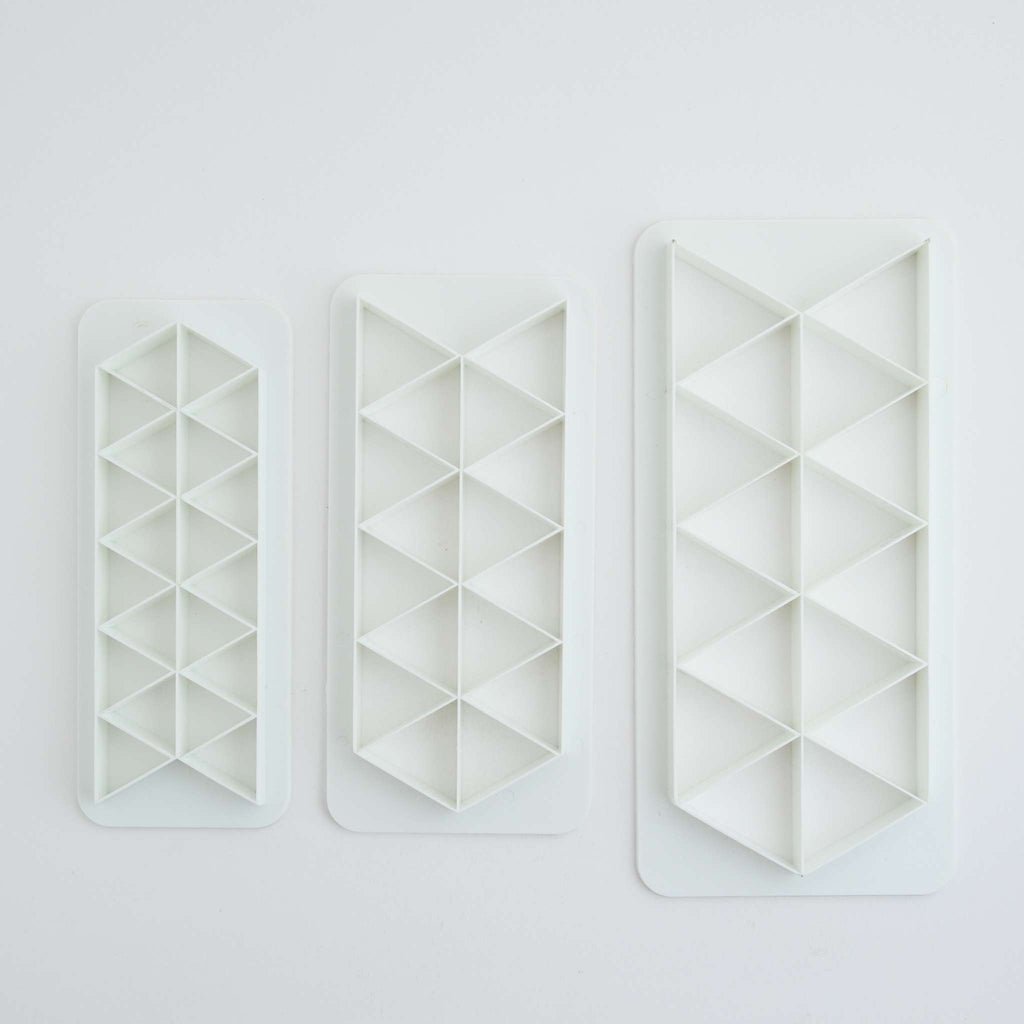 Geometrischer MultiCutter - Dreieck, Set aus 3 Stück