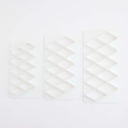 Geometrische Multisnijder - Diamant XL, Set van 3