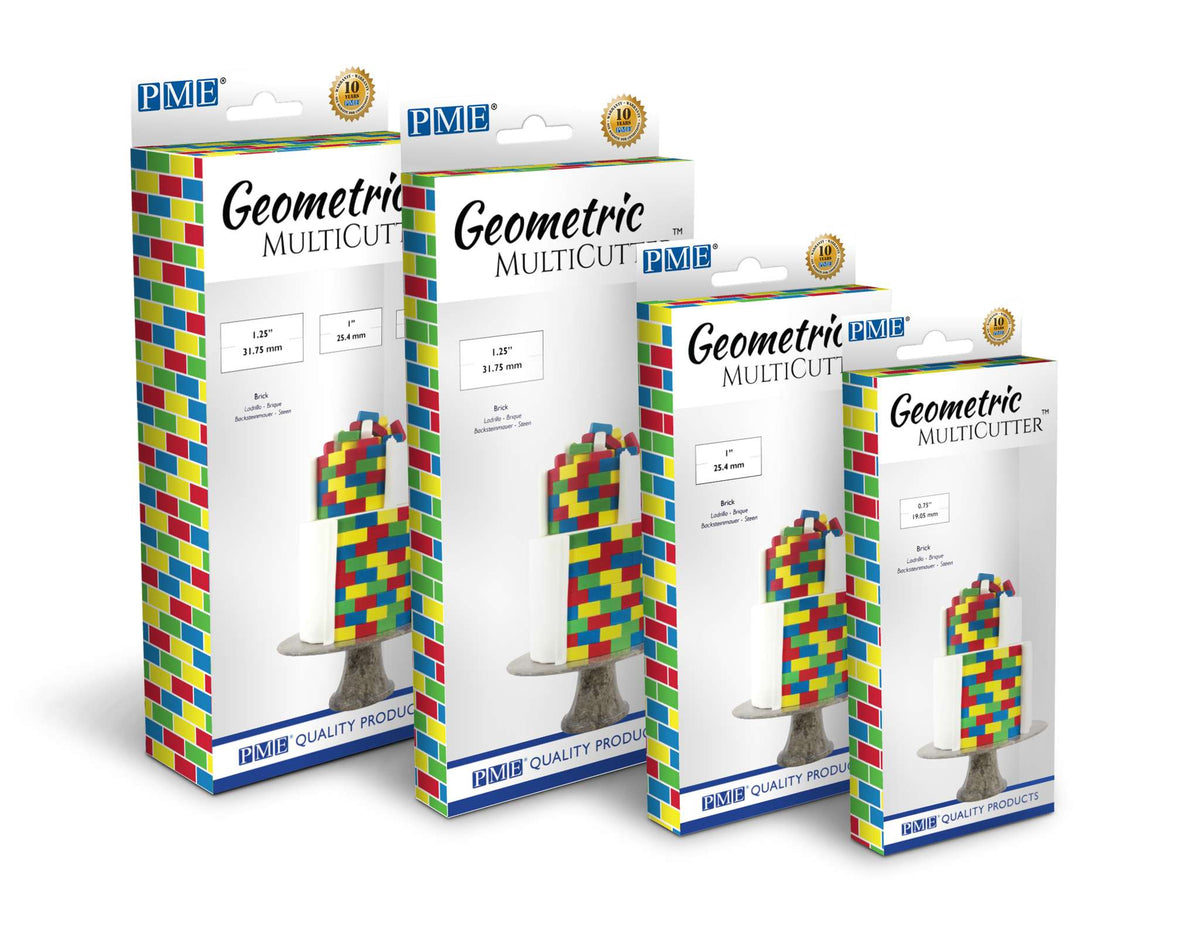 Multicortador Geométrico - Ladrillos, Tamaño Pequeño