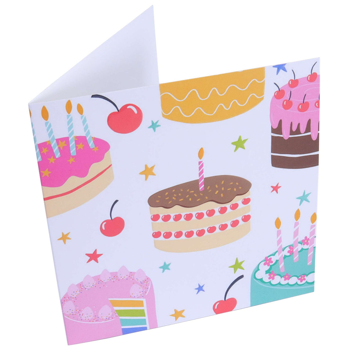 Carte de voeux Illustrations de gâteaux