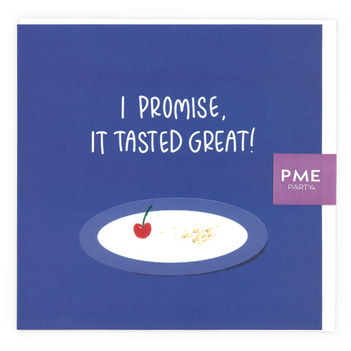 It tasted great' Carte de Voeux