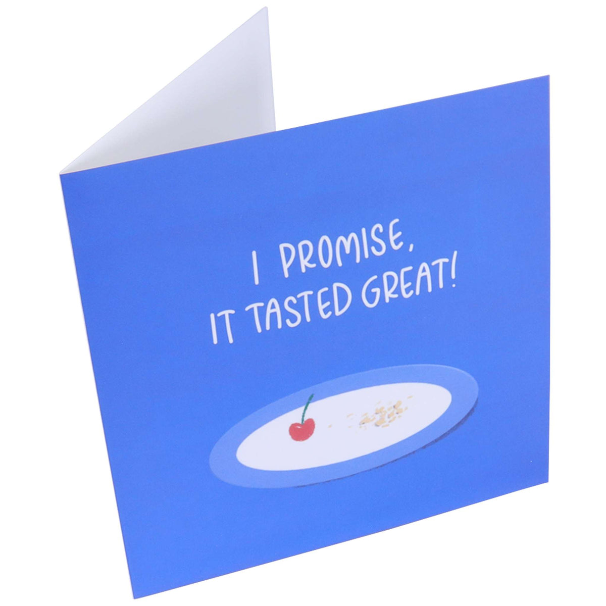 It tasted great' Carte de Voeux