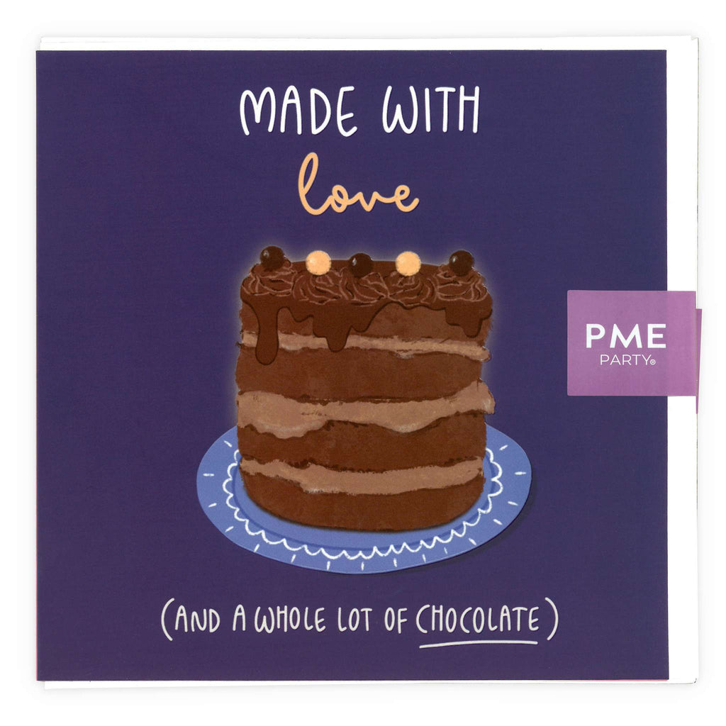 With love and chocolate' Carte de Voeux