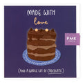 With love and chocolate' Carte de Voeux