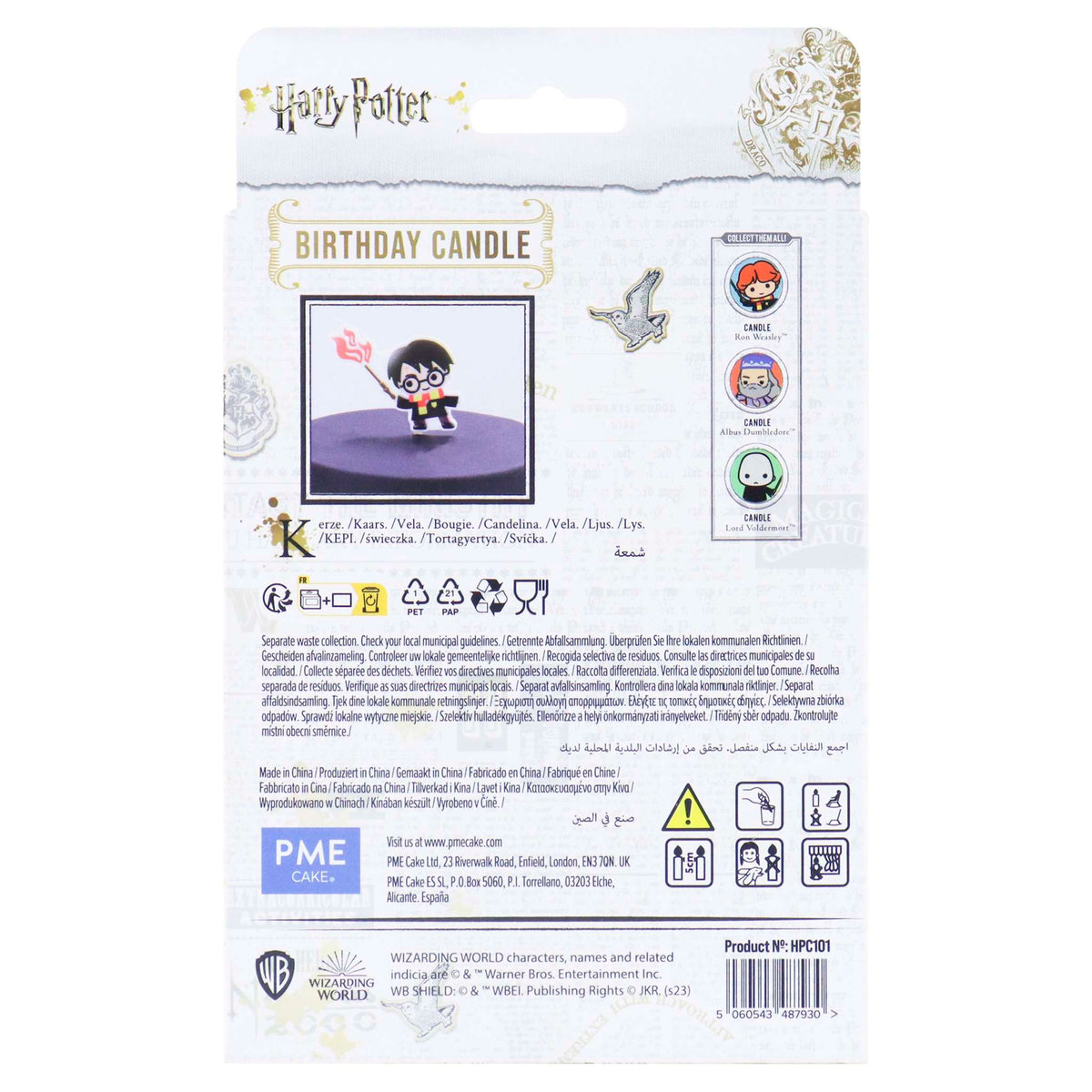 Harry Potter Bougie Personnage, Harry Potter