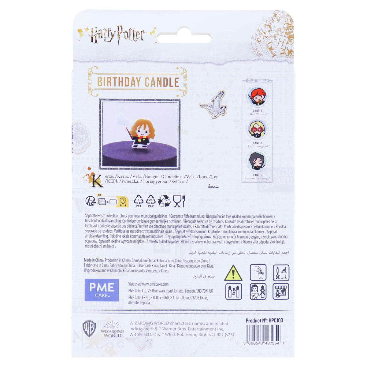 Harry Potter Bougie Personnage, Hermione Granger