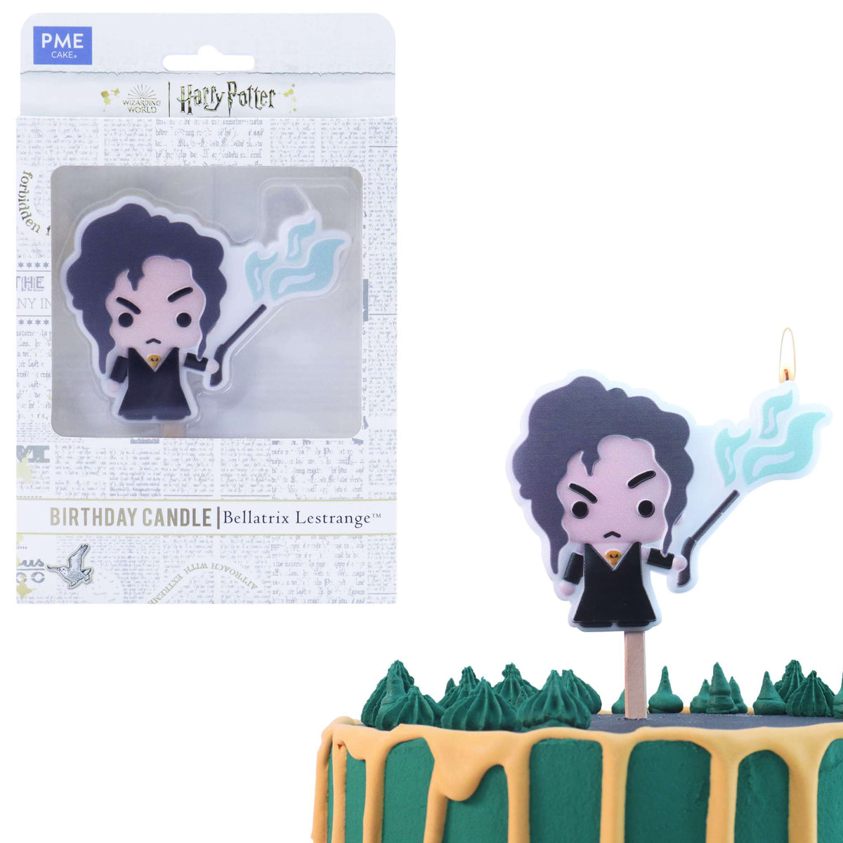 Harry Potter Vela del Personaje de Bellatrix Lestrange