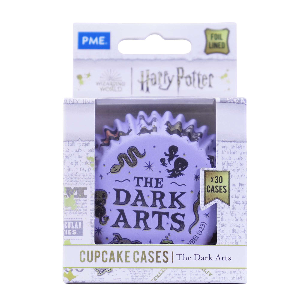 The Dark Arts Foil Lined Cupcake Cases  Pk/30