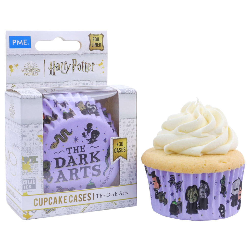 The Dark Arts Foil Lined Cupcake Cases  Pk/30