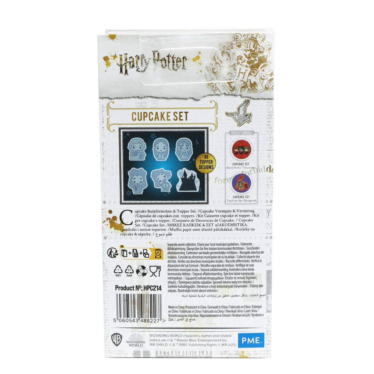 Harry Potter Cupcake vormpjes & Topper Set van 24, Geesten van Hogwarts