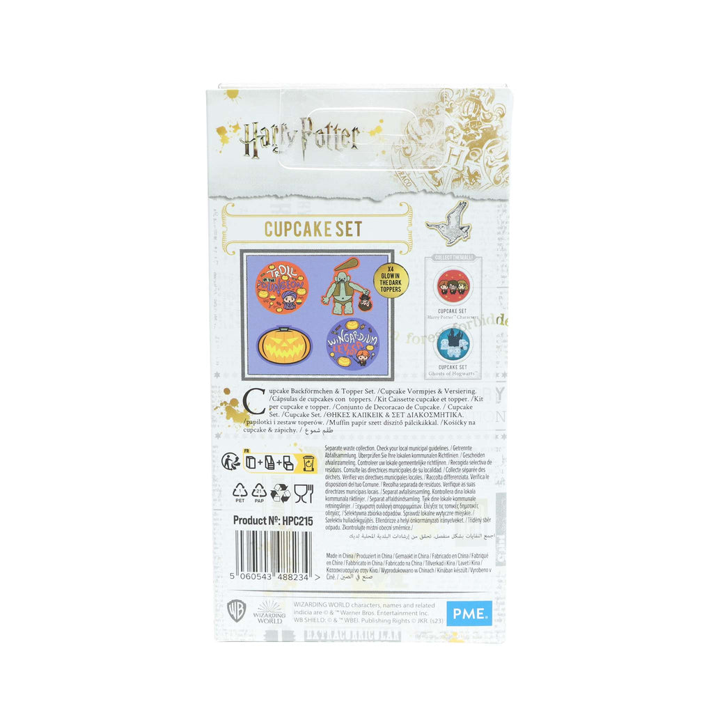 Harry Potter Bakförmchen & Tortenaufsatz Set, 24 stück, Troll im Verließ
