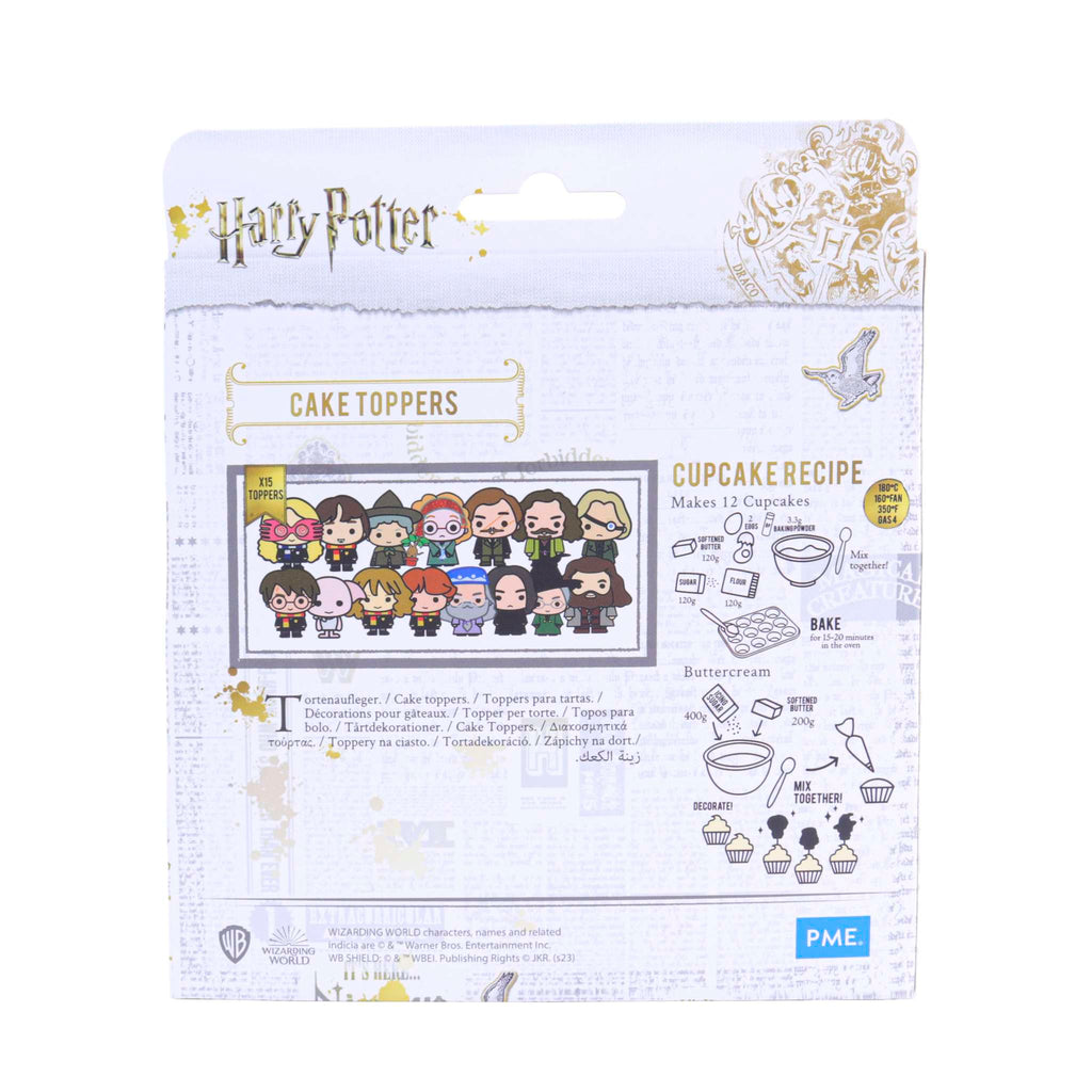 Harry Potter Toppers para Pasteles, Set de 15, Los Buenos Personajes