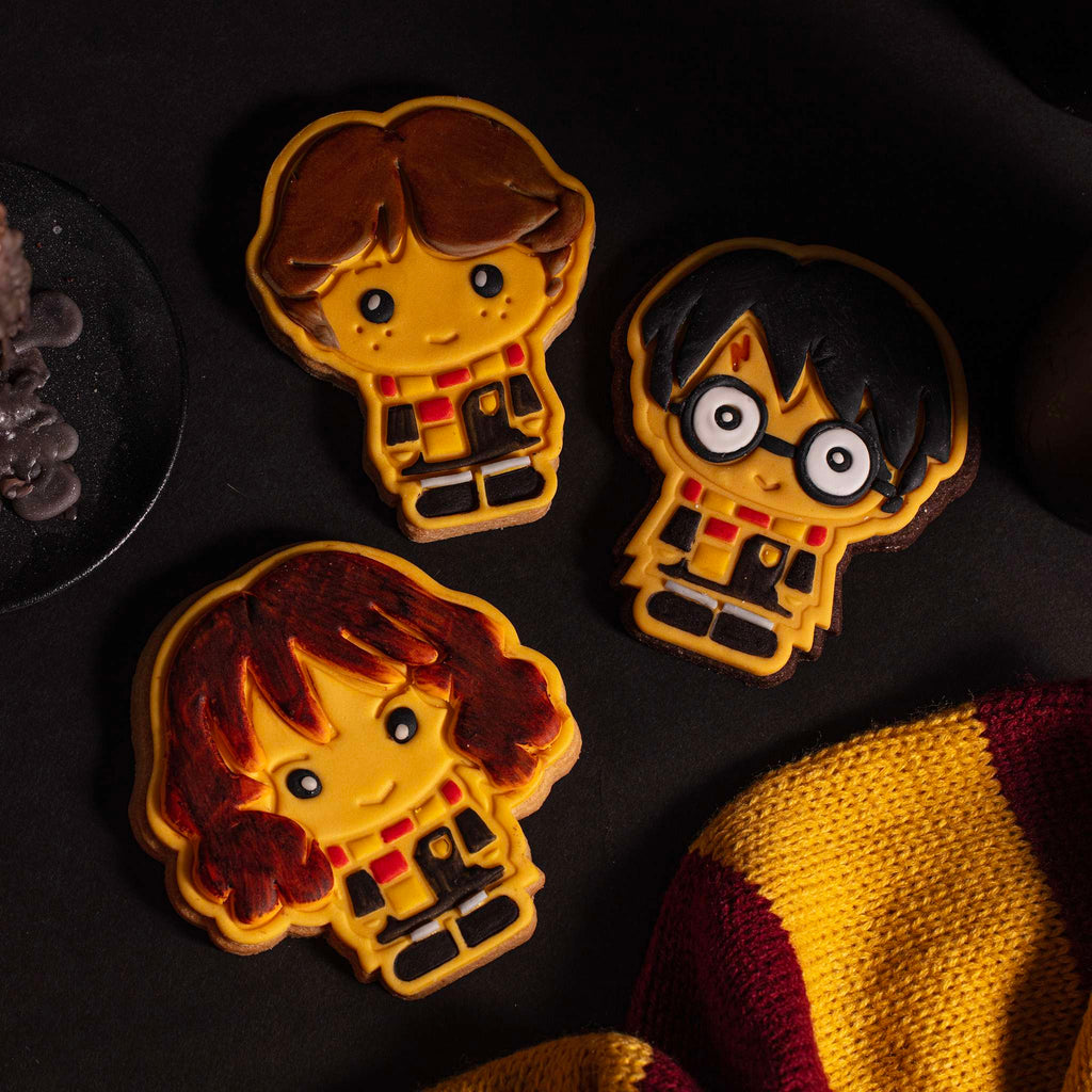 Harry Potter Coupeurs et Emporte-pièces (Set de 3), Harry, Ron & Hermione