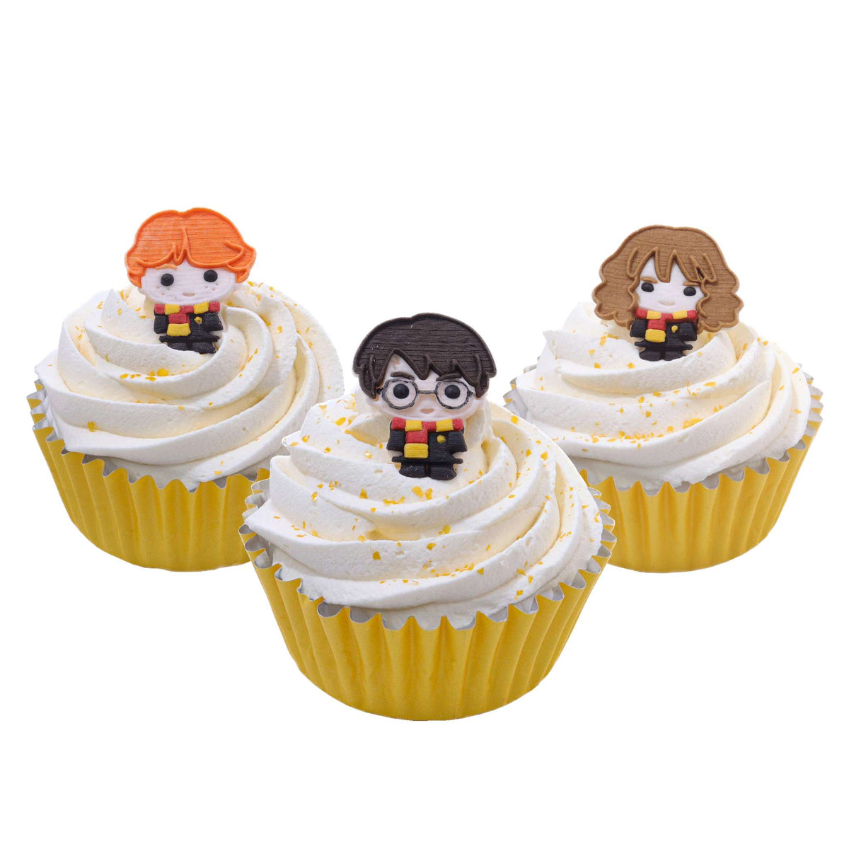 Harry Potter Eetbare Cupcake Toppers, 6 stuks, Karakters