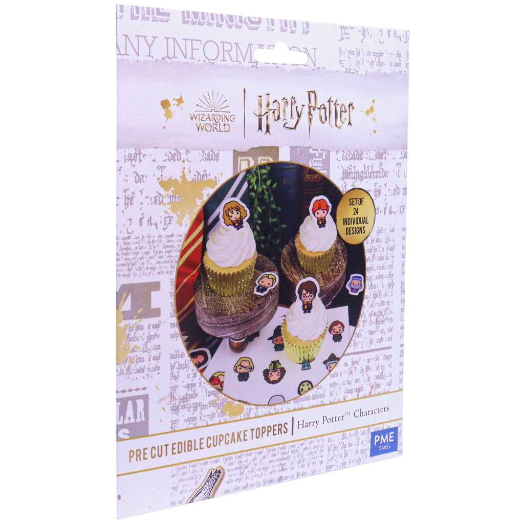Harry Potter Characters Edible Cupcake Toppers Set Of 24  (24g)