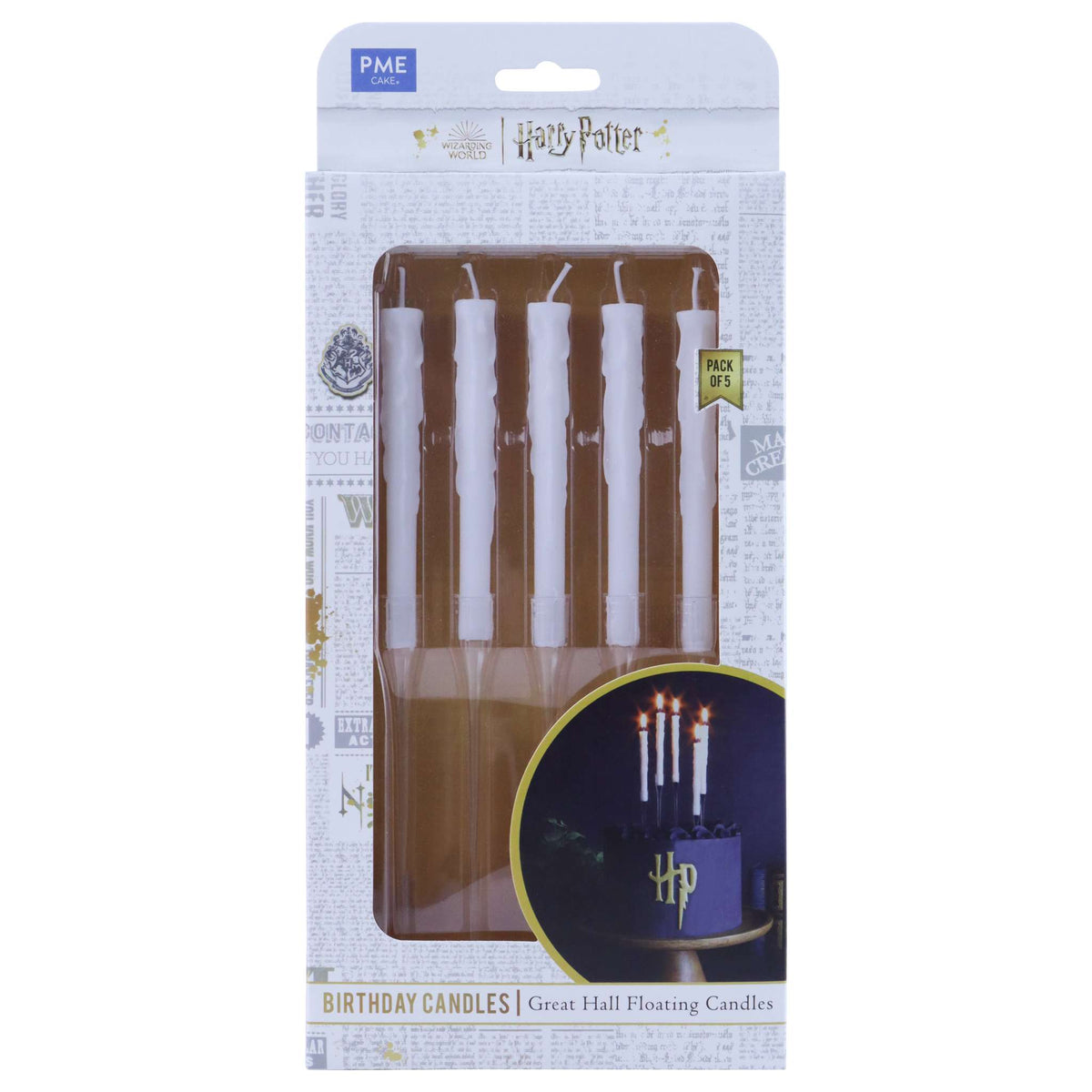Harry Pootter Bougies Suspendues, 5 pièces, la Grande Salle