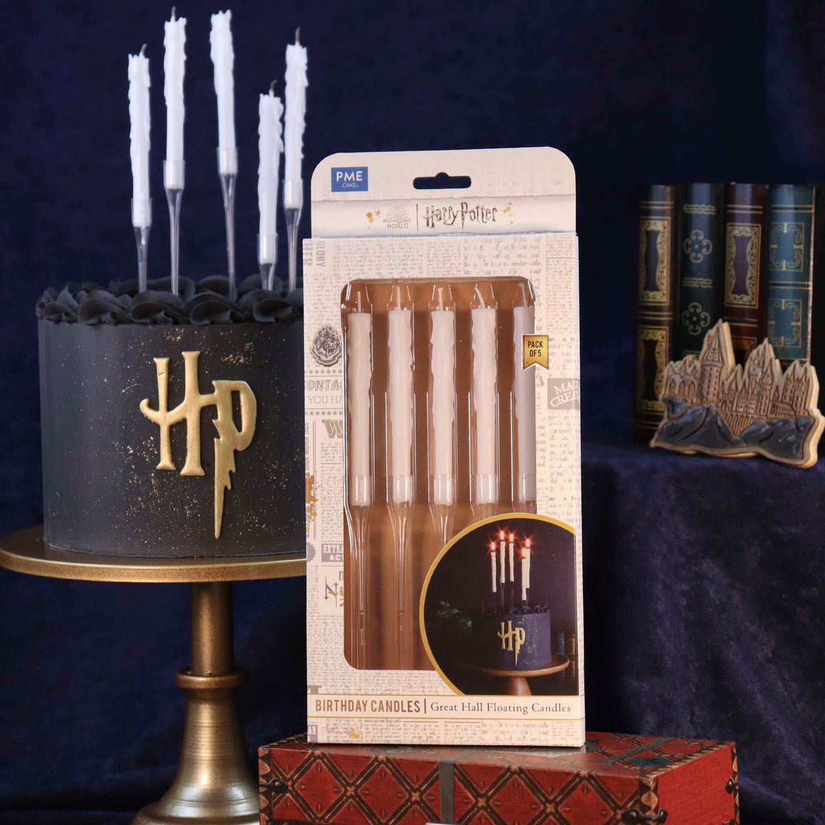 Harry Potter schwebende Kerzen 5er-set, der Große Saal