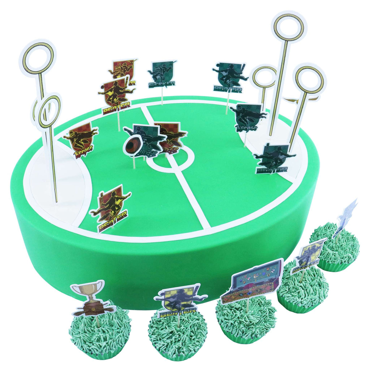Quidditch Cake Topper Set Of 30